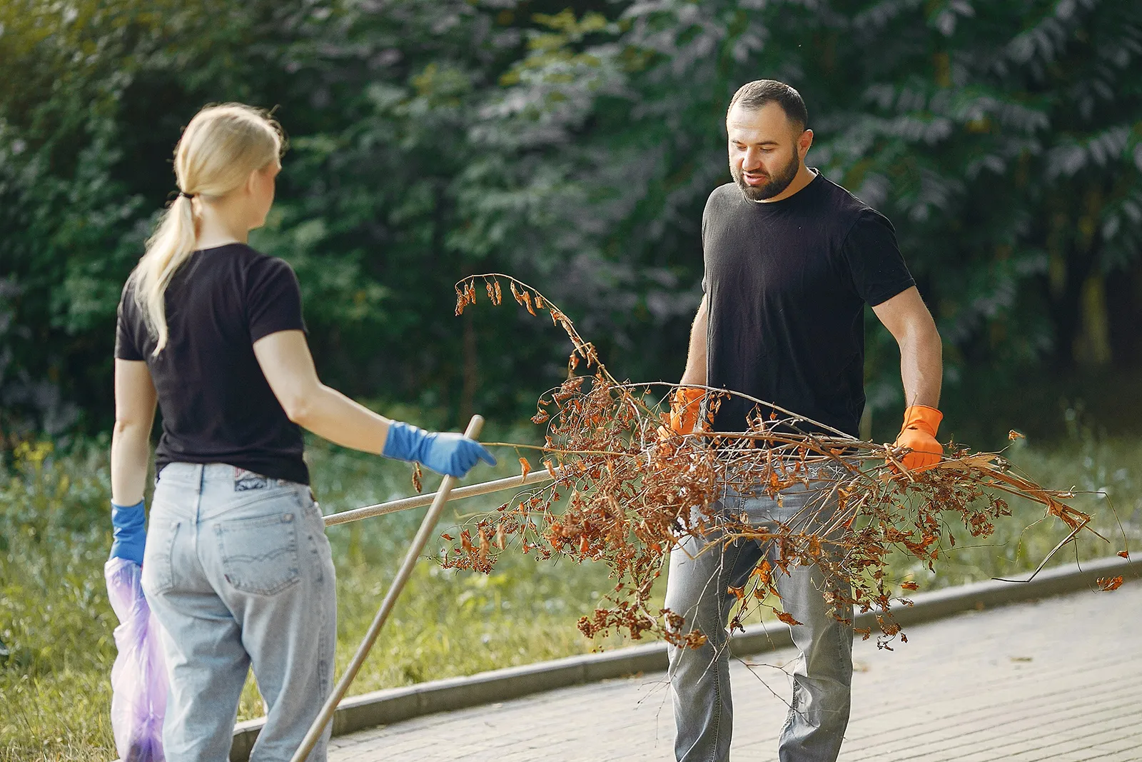 Уборка придомовой территории